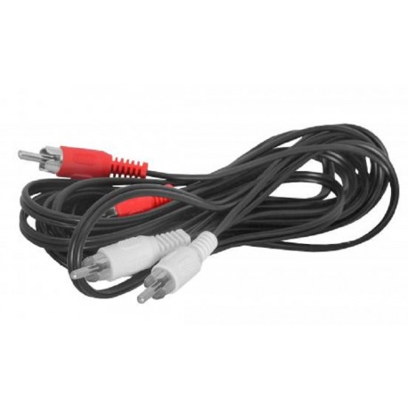 Kabel 2x wtyk - 2x wtyk RCA 7.5m