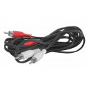 Kabel 2x wtyk - 2x wtyk RCA 7.5m