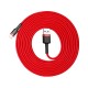 Baseus Kabel USB IPhone 3m Czerwony CALKLF-R09