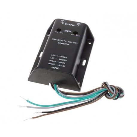 INTERFACE RADIO WZMACNIACZ KONWERTER RCA HIGH LOW LEVEL ACV 30.5000-02