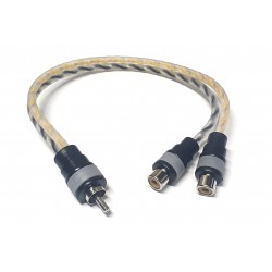 Hollywood PRO-21F rozdzielacz kabli RCA-Y łącznik HE-2350 1szt