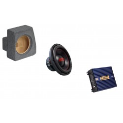 Zestaw FBbmw15 + SQ10D2 + HS650 gotowa skrzynia głośnk i wzmacniacz BMW 5 E39 Touring