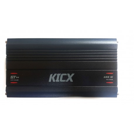 Wzmacniacz KICX STD4 4-kanałowy 4CH D