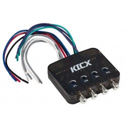 Konwerter RCA KICX HL04MS poziomu sygnału 4 kanałowy