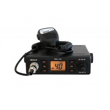 CB Radio YOSAN PRO-120 AM/FM RF-GAIN