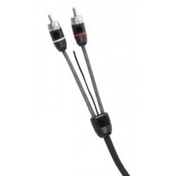 KABEL RCA 2xEKRAN+STER 60cm AUDIO DUE PHONOCAR 06020