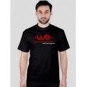 koszulka t-shirt Wytwórnia Basu z logo ~WB~ napis czerwony