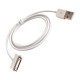 Kabel USB do iPhone 32-PIN biały woreczek 1m 1A