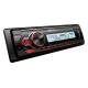 RADIO PIONEER MVH-MS410BT BEZ CD/USB+BT+IPHON RED MARINE