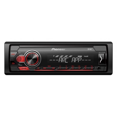 RADIO PIONEER MVH-S210DAB+ BEZ CD/USB+DAB+ IPHONE/IPOD/