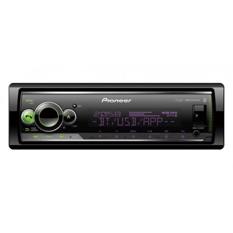 RADIO PIONEER MVH-S520BT BEZ CD/USB+BT+MITRAX+MULTICOLOR