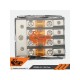 Oprawa bezpiecznika rozdzielacz SP Audio SPMANL-04 + bezpieczniki MINI ANL