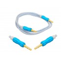 Kabel Jack 3,5mm - Jack 3,5mm 1m w oplocie HQ