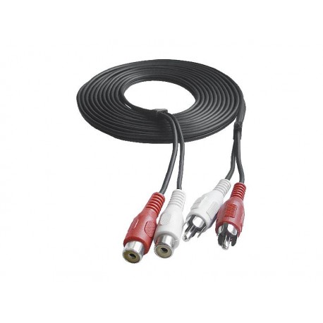 Kabel 2x wtyk - 2x gniazdo RCA 3m LX8077A 3M