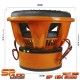 GŁOŚNIK SP AUDIO SP15X SUBWOOFER 38CM 6000 WATT RMS DUAL 2 OHM (NEW 2016) RUBBER - GUMA