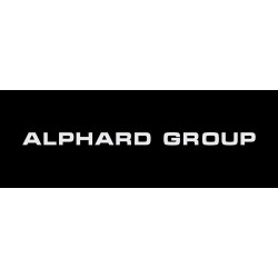 Naklejka Alphard Group - biała