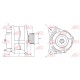 ALTERNATOR 185A A5332