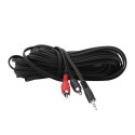 Kabel 2 x RCA - Jack 3.5 mm 1.5m