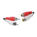 Kabel 2x wtyk - 2x gn RCA 7.5m