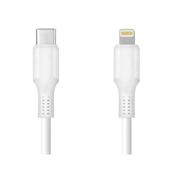 Kabel TypeC - 8PIN iPhone 1m biały Quick Charge