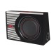 Subwoofer aktywny KICX GT403BPA wąski + KABLE